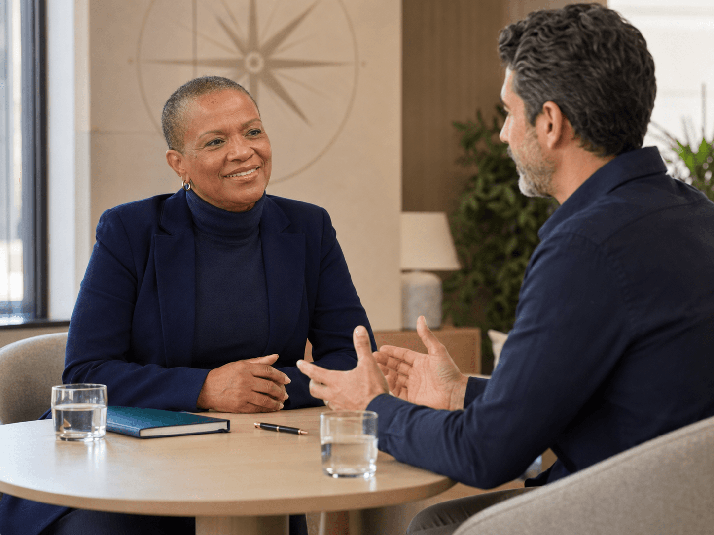 Professional consultation conversation